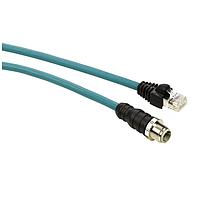 SCHNEIDER TCSECL1M1M1S2 Ethernet Cables / Networking Cables ENET CABLE M12-M12 1M 2X2X26 CE LDUTY