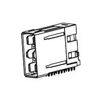 AMP Connectors - TE Connectivity 2169872-1 High Speed / Modular Connectors IMP, PWR, 6PR, R/A HDR, 6.9, 6.9 TIN
