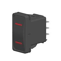 Carling Technologies V6D2D661-6PP00-000 Contura Sealed Rocker Switch V6D2D6616PP00000