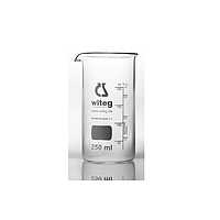 WITEG 5 502 100 B Beaker tall form with spout and Witeg logo (100ml; 10 pcs)