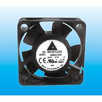 Delta Electronics, Inc. ASB0312LA-CF00 Tubeaxial Tubeaxial Fan, 30x10mm, 12VDC, Sleeve, 3x Lead Wires, Lock Rotor Sensor, Tach