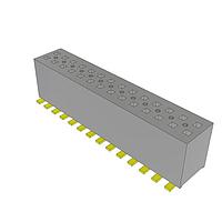 Samtec FLE-114-01-G-DV-A Sockets Cost Effective Surface Mount Socket, 0.050" Pitch