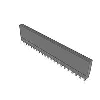 Samtec ESQ-120-12-T-S Sockets Elevated Socket Strip, 0.100" Pitch