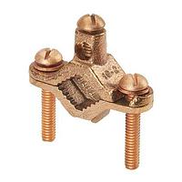 Panduit GPC2-1D-C Wire Ducting & Raceways Bronze Ground Pipe Clamp, DB