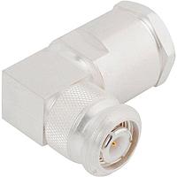Amphenol SV Microwave 4100-0001 Cable Connectors TNC M Conn, R/A for RG-214 Cable
