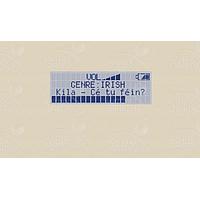 Matrix Orbital BLC2041-GW PC Bay Inserts, LCD Characters L.Blu Txt G/W B/G No Key w/ Beige Bkt