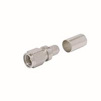 Amphenol Times Microwave Systems TC-195-SM-SS-X Connectors SMA-MALE (PLUG) CRIMP CONNECTO