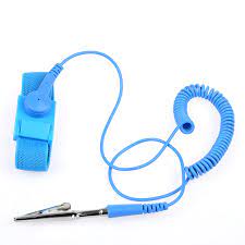 Anti-static wristbands used for ESD-safe handling in electronics and cleanroom work