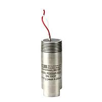 Amphenol Wilcoxon PC420AP-05-EX Vibration Sensors Top exit, 85 C, 4-20 mA ( 5% @ full scale) proportional Acceleration, Equivalent Peak, 5 g (49 m/sec2), blunt cut cable, 4 meter PVC coated leads standard, add 25.00, up to 75 meters.