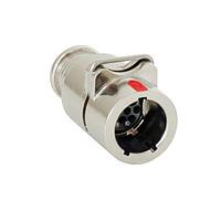 ITT Cannon MKJCL1C11F7-10DA Connectors Flange Plug Elect Ni 7-10, Socket, A Key