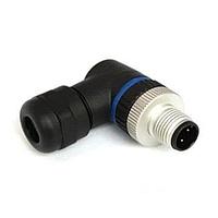 Bulgin PXPPAM12RAM04ASTPG9 Sensor Cables / Actuator Cables M12 Series Polyamide RA Flex Body Conn