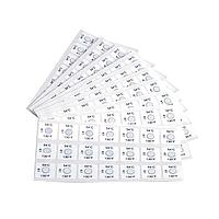 Non-Reversible Temperature Labels