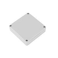 Hammond Manufacturing 1551WXGY PCB Enclosure 80x80x22mm PC W/GASK GY