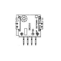 AMP Connectors - TE Connectivity 967688-1 Shrouded 4pos MQS .63 header 90deg SMD