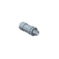Amphenol LTW M12B-05BMMA-SL8001 Circular Metric Connectors M12 Circular Metric Connector, B Code, Metal, 4A, 05 pins, Male Connector, Male Contact, Straight, Screw Thread, Solder, Field Installable, F4.5 - F6.5mm, IP68 Mated