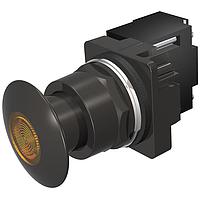 SIEMENS 52BP2B9XB Maintained PP2,NEMA4X,MTD,FV 6V,BLK-AMB,LED BULB