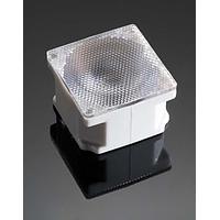 Ledil CA10554_ROSE-HLD-RE-WHT LED Lenses Assembly square 1 Pos 21,6mm (D) mm(H)