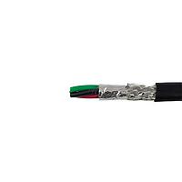 Alpha Wire 25158 BK005 Multi-Conductor Cables 20 AWG 8 Conductor 300V SupraShield PVC, PUR 100 ft Spool, Black