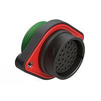 Amphenol SINE Systems AHDP02-24-33SN-WTA Receptacles DURAMATE-PANELMATE RECPT