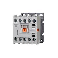 Carlo Gavazzi CGMS-12A-230-10 Mini Contactors Three pole miniature style 12Amps (AC3 at 440VAC) contactor with screw clamp terminals, 230 VAC 50/60Hz coil and one normally open auxiliary contact.