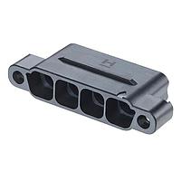 Harwin KA1-3010498M3 Wire Housings 4 Pos. Male SIL Cable Housing, Screw-Locks