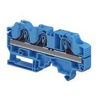 Entrelec - TE Connectivity ZK10-3P-BL Feed Through Terminal Block Pow SNK PI-Spring