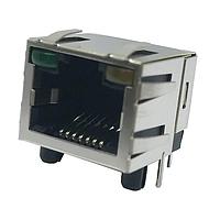 Kycon GWLX-S9-88-G/Y Modular 8P8C R/A GRN/YLW LED LOPRO SHLD GLD FLAS