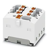 PHOENIX CONTACT 1047473 Distribution Block PTFIX4/6X15WH