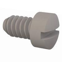 Essentra Components 010440F018 Fillister Fillister Slottted Screw, #4-40 Thread, 1/8 Lg