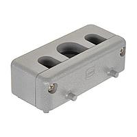 HARTING 09300160498 Heavy Duty Power Connectors 16B Han Split Hood for 3 seals (2 narrow, 1 wide)