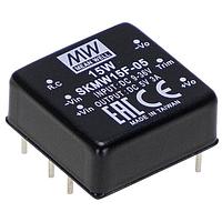 MEAN WELL SKMW15G-03 Isolated 18-75Vin 3.3V 3A 15W DIP 1x1 Iso Reg