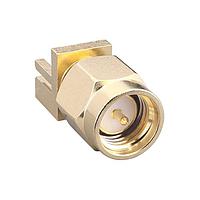 Linx Technologies - TE Connectivity CONSMA013.031-G Connectors SMA Plug 50 Ohm .031 PCB Edge Mount