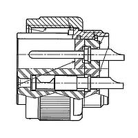 JAE Electronics JA06A-22-22S-J1-EB-RK Connectors 4POS SILVER SLDR PLUG FEMALE