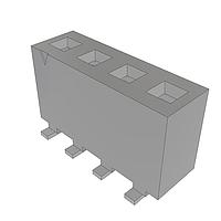 Samtec FHP-04-02-T-S Power to the Board .156" Power Eye Socket Strip