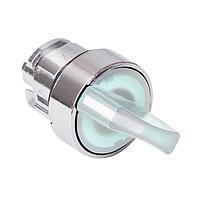 SCHNEIDER ZB4BK1213 Knob 2POS ILLUMINATED SELECTOR WHITE