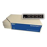 DIGI EP-USB-8S USB to RS-232/422/485 Digi Edgeport/8s; 8 port RS-232/422/485 software selectable DB-9 to USB Converter; (includes 1 meter A to B USB cable); Replaces 301-1002-98