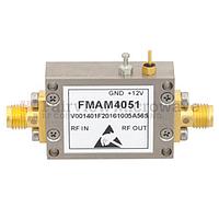 Fairview FMAM4051 2 GHz to 18 GHz, Medium Power Broadband Amplifier with 16 dBm, 12 dB Gain and SMA