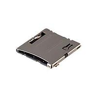 Same Sky (formerly CUI Devices) MSD-9-A Card Connectors 9 Positions, Push In, Auto Eject Out, SMT, 1.5 mm Height Above Board, 2u"