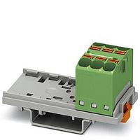 PHOENIX CONTACT 3273534 Push-In Distribution Block PTFIX 6X4-NS35 GN