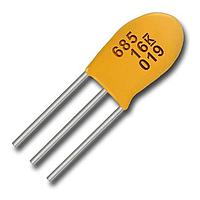 KEMET T398E106M025AT Dipped 3-Lead 25V 10uF 20%
