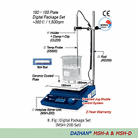 DaiHan DH.WMH03023 Hotplate Stirrer Digital Control, 260X260 MSH-30D-Set, 230V