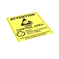 Statico S0321 ESD Attention Sign (9.5" x 14")