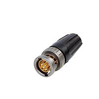 NEUTRIK NBNC75BZV14X Connectors Cbl end BNC rearTWST Cbl O.D. 8 10mm