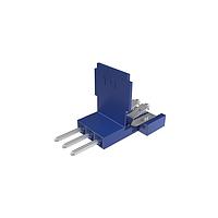 Amphenol FCI 66226-003LF Connectors Clincher&trade; Flex Connectors, Pin Assembly, Single row, 3 Positions, 2.54mm (.100in) Pitch.