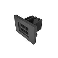 Amphenol Commercial Products G55H2067DHR Receptacle Housing FAN CONNECTOR 2x3PIN,HOUSING,2.54mm Pitch,NY66,COLOR-GREY