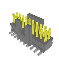 Samtec FTSH-110-01-L-DV-K Pin Strip High Reliability Header Strips, .050" pitch
