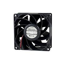Same Sky (formerly CUI Devices) CFM-9232S-250-509-22 Axial dc axial fan 92 mm square 32 mm 21.6 26.4 Vdc 11.52 W 5000 RPM 102.79 CFM AR TSPWM