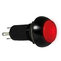 OTTO LP3-F1B322W Momentary Action Flush Dome SPST 2V Green LED