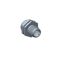 Amphenol LTW M12A-17PMMS-SH8002 Sensor Cables / Actuator Cables M12 Circular Metric Connector, A Code, Metal, 1.5A, 17 pins, Male Connector, Male Contact, Hexagonal, M16*1.5, Screw Thread, Solder, Receptacle, Rear Fastened, Panel Thickness 4.5, IP68 / IP69K