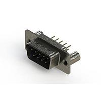 EDAC 627-M09-220-LN3 D-Sub Connectors - Standard Density Vertical Machined D-Sub Connectors